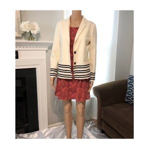 🌸 J Crew black & white blazer - Medium